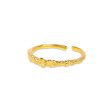 Caviar Gold Stacking Ring (adjustable) Online