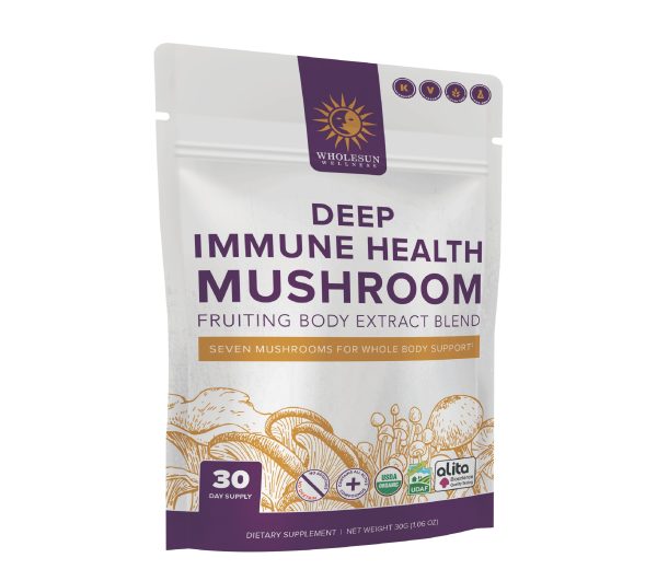 Wholesun Wellness - Deep Immune Health (Certified Organic) Mushroom Extract Blend Cheap