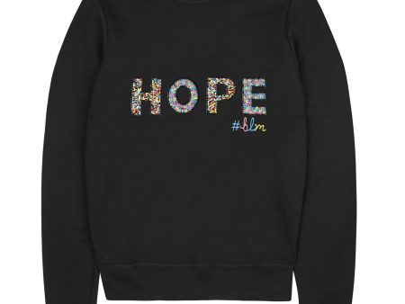 HOPE #blm Unisex Sweatshirt on Sale