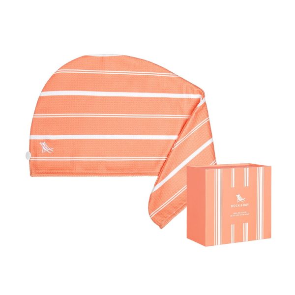 Dock & Bay Quick Dry Hair Wrap - Home - Sandalwood Terracotta Online