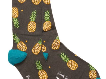 Pineapple Bamboo Socks on Sale