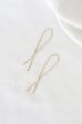 9ct Gold Long Twist Earrings Sale