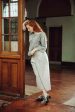 100% Linen Tailored Wide Trousers Discount