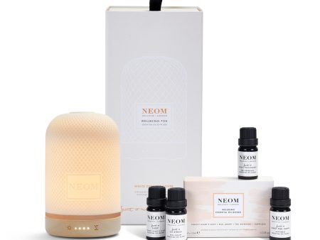 Wellbeing Pod Essential Oil Diffuser & Essential Oil Blends Collection with 3 Pin Plug Supply