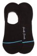 Black  No-Show  Bamboo Socks For Discount