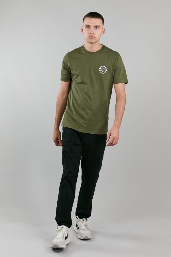 khaki graphic t-shirt Sale