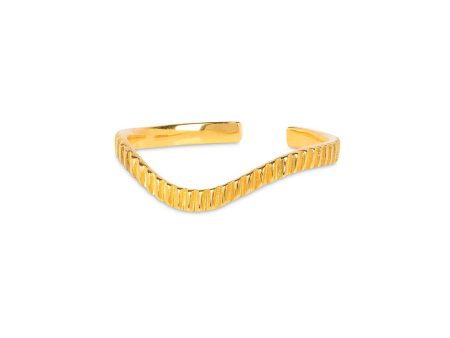 Bloom Gold Stacking Ring (adjustable) Online now