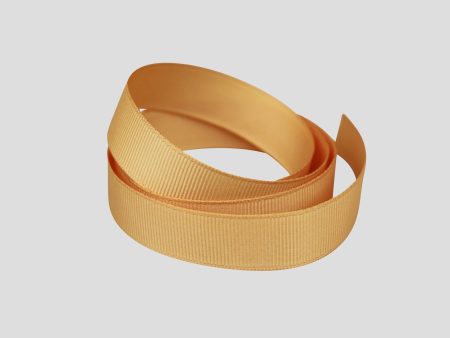 GROSGRAIN RIBBON - GOLD Discount