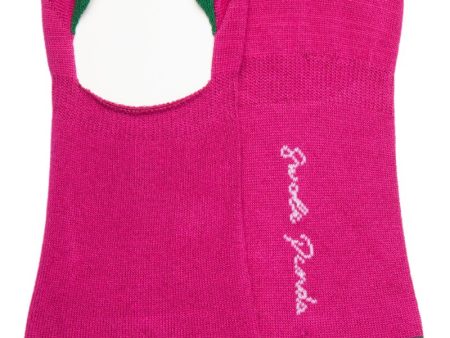 Cerise  No-Show  Bamboo Socks Online Hot Sale