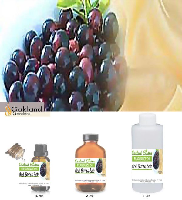 Acai Berries Satin Fragrance Oil Hot on Sale