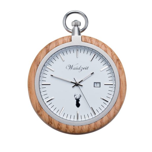 Waidzeit Oak Pocket Watch Discount