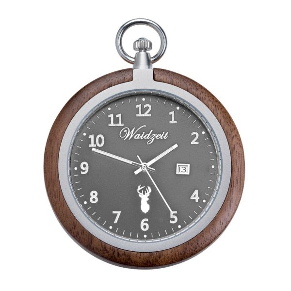 Waidzeit Walnut Timeless Pocket Watch Cheap