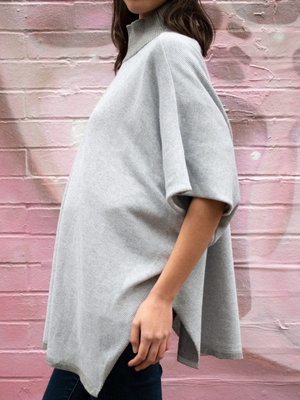 Recycled Knit Poncho Supply