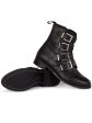 4 Strap Biker Boots on Sale