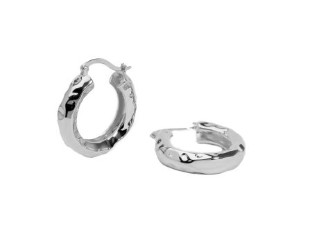 Mini Chateau Hoops- Silver Discount