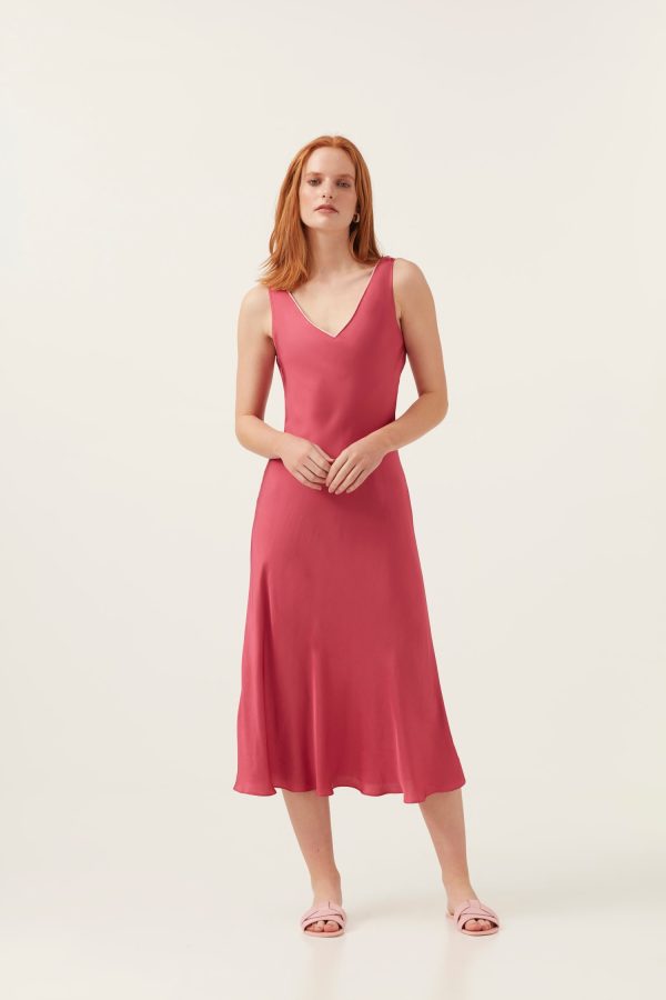 Sangria Slip Dress Cheap