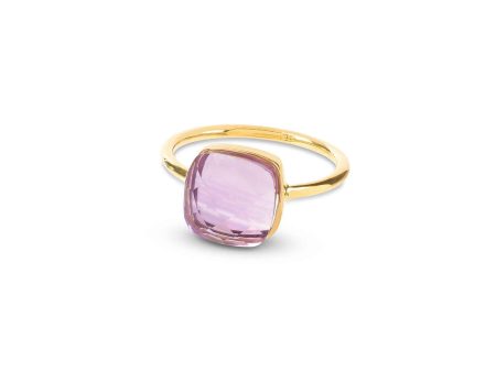 Sophia Amethyst Gold Ring Supply