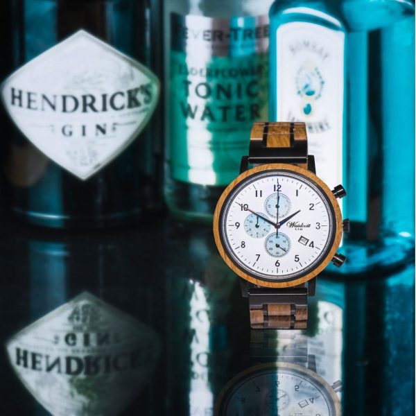 Waidzeit GIN White Ice Chronograph Gentlemen watch For Sale