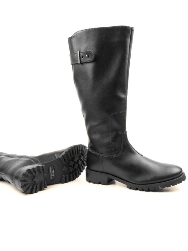 Deep Tread Knee Length Boots For Sale