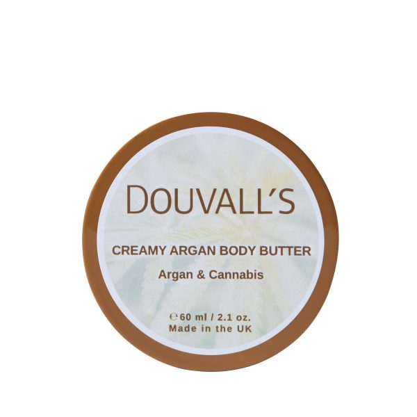 Organic Creamy Argan Body Butter 60ml NEW FORMULA Five scents available on Sale