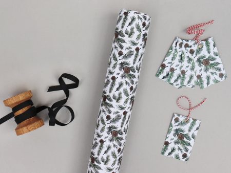 PINE CONE SPRUCE WRAPPING PAPER BUNDLE Online