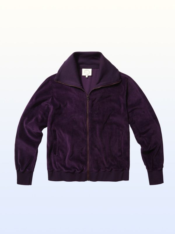 Organic Velour Zip Jumper For Discount