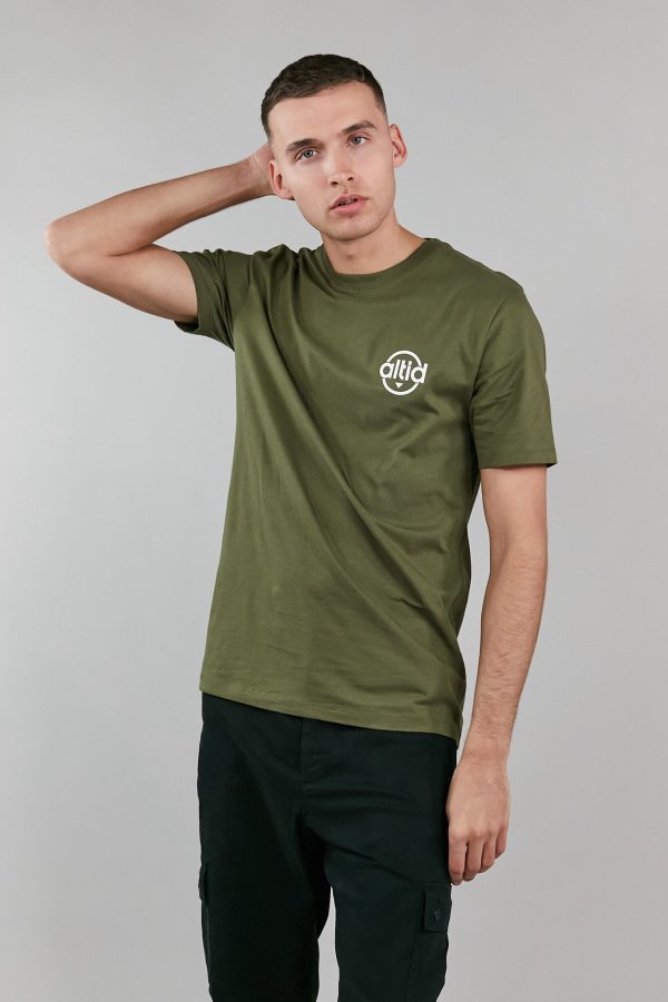 khaki graphic t-shirt Sale