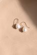 9ct Gold Classic Pearl Hook Earrings Online Sale