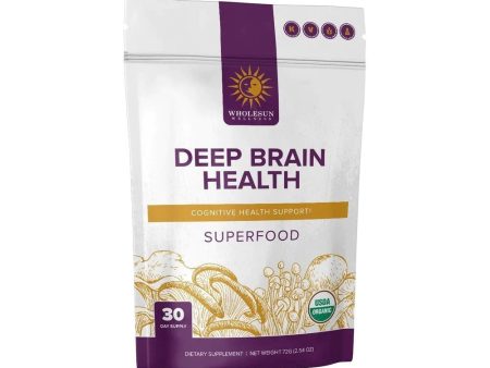 Wholesun Wellness - Deep Brain Health (Certified Organic) Mushroom Extract Blend on Sale