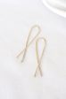 9ct Gold Long Twist Earrings Sale