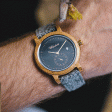 Waidzeit Barrique Alpine Men anthracite with loden strap Online