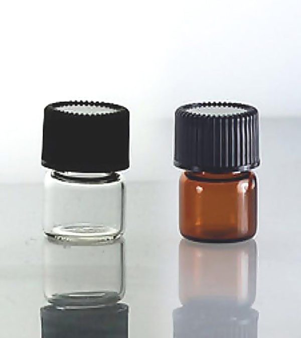 1 4 Dram (1 32 Oz., 1 ml) Size -  Glass Vials Bottles With Foam Lined Black Caps For Cheap