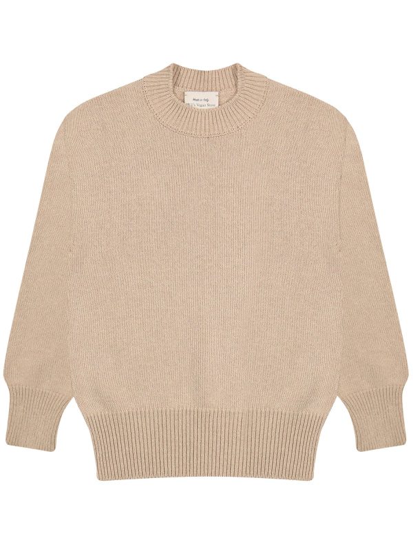 Recycled Knit Crew Neck For Cheap