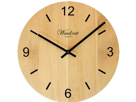 Waidzeit Wall clock Tempus arolla pine Cheap