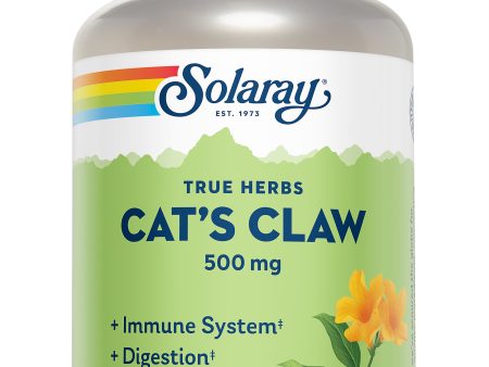 Cat s Claw Bark - 500mg 100 Capsules Online now