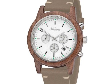 Waidzeit Chronograph white Wall Fashion