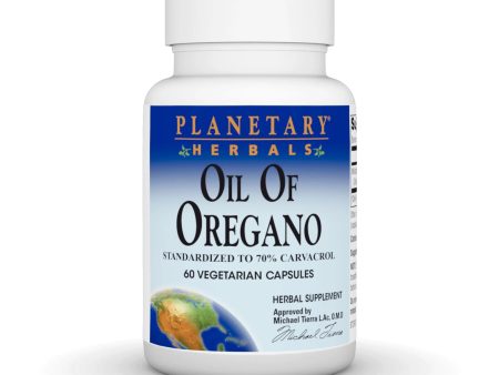 Oil of Oregano Capsules- 45mg, 60 capsules by Planetary Herbals Discount