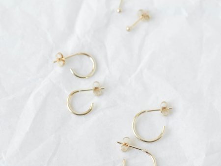 9ct Gold Mix and Match Hoop Set Sale