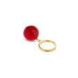 Bubble Red Onyx Gold Ring (adjustable) Online Sale