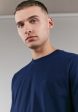 navy low carbon t-shirt Sale