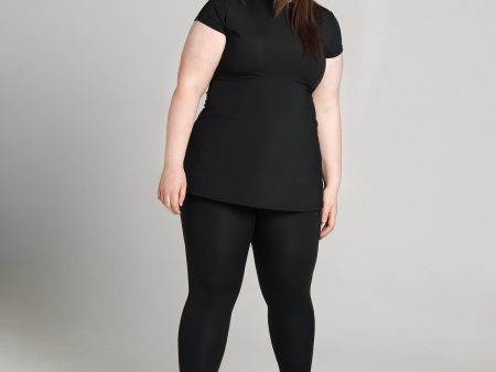 Capped Sleeve Compression Top Online Sale