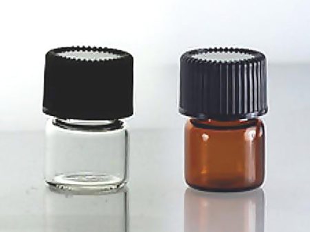 1 2 Dram (1 16 Oz., 2 ml) Size -  Glass Vials Bottles With Black Caps Online