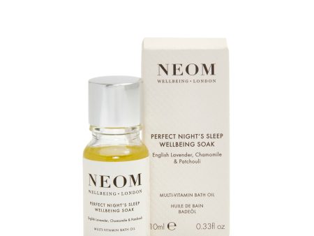 Perfect Night’s Sleep Wellbeing Soak Multi-Vitamin Bath Oil 10ml For Discount