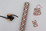 TRADITIONAL TARTAN CHRISTMAS WRAPPING PAPER For Sale