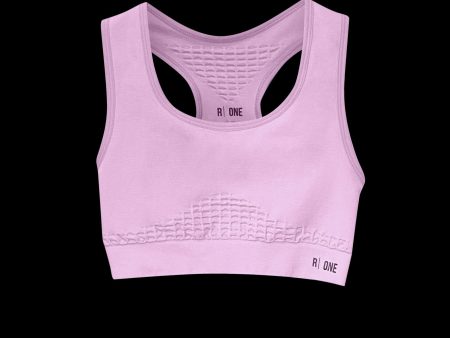 B-Confident Recycled Sports Bra Crocus Petal For Discount