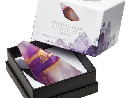 Amethyst crystal soap Online