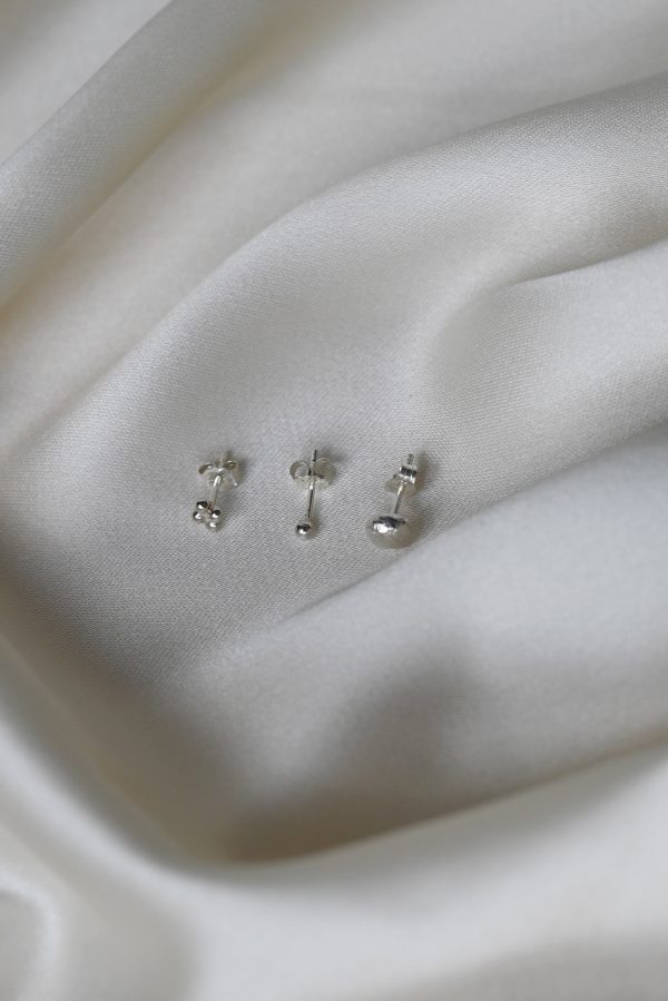 Silver Delicate Mix and Match Earring Set Online Sale