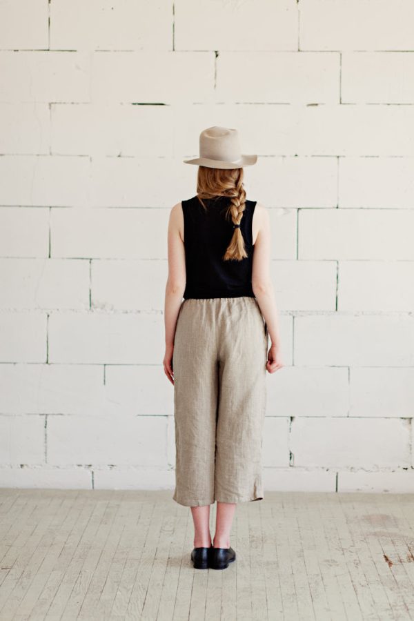 100% Linen Comfy Trousers Online Hot Sale