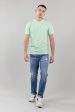 light green low carbon t-shirt Sale