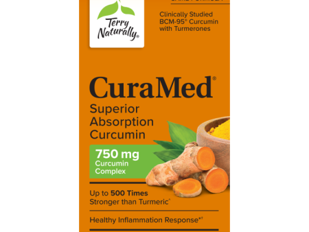 Terry Naturally CuraMed - 750mg 60 softgels Hot on Sale